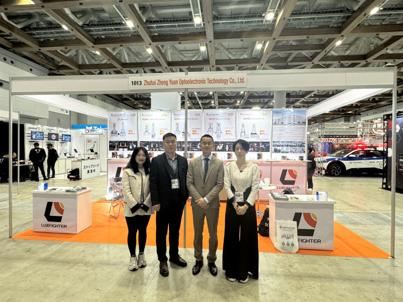 LUXFIGHTER CAR LED PŘEDNÍ SVĚTLO 2024 Tokyo International Auto Aftermarket Expo