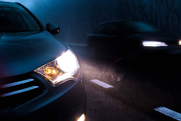 Auta s žárovkami LED LED