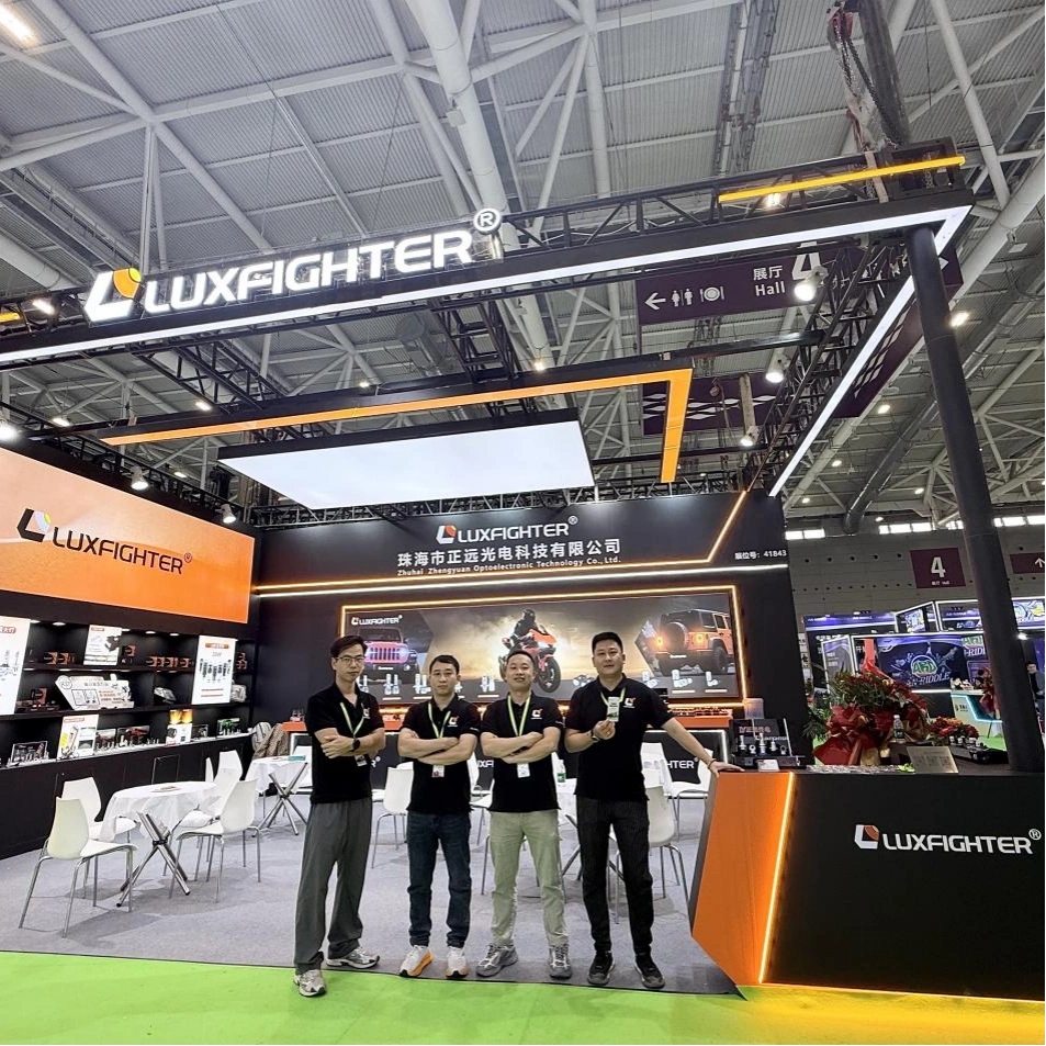 LUXFIGHTER předvádí prémiová řešení LED osvětlení na výstavě Shenzhen Jiuzhou Auto Expo 2026
