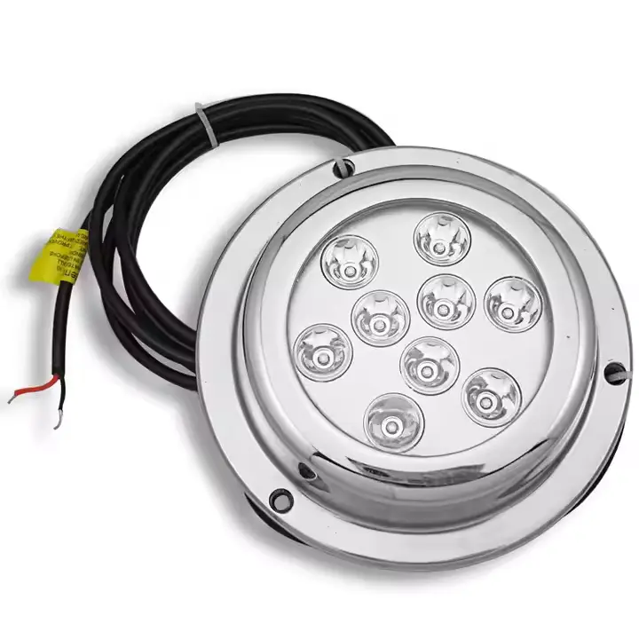 LED podvodní světla lodí